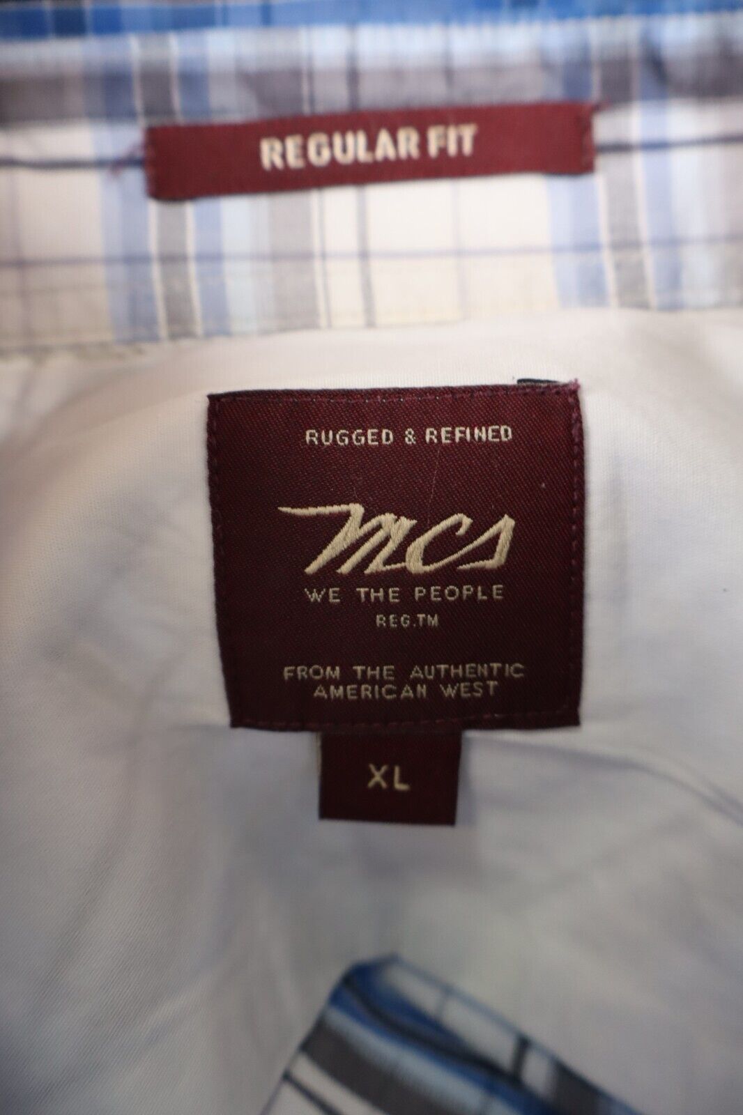 MARLBORO CLASSICS CAMICIA UOMO TG. XL MAN CASUAL VINTAGE SHIRT COTONE COTTON