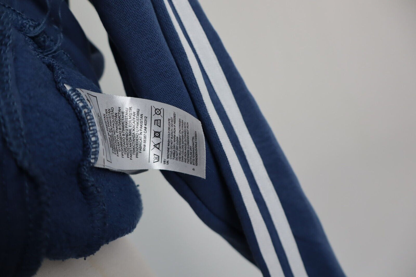 ADIDAS FELPA CAPPUCCIO MAGLIA UOMO Tg XS SPORT MAN SWEATSHIRT VINTAGE COTONE