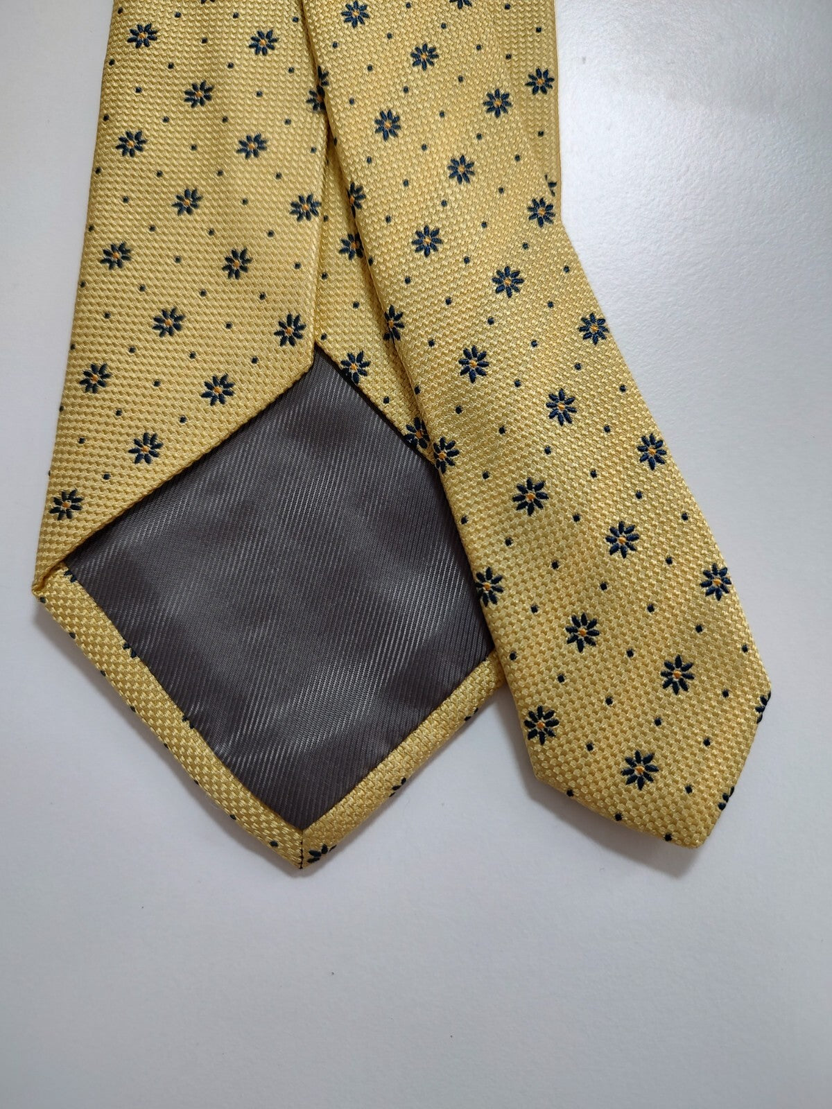 LES COPAINS 100% SILK TIE SETA CRAVATTA NECKTIE MADE IN  ITALY CLASSIC