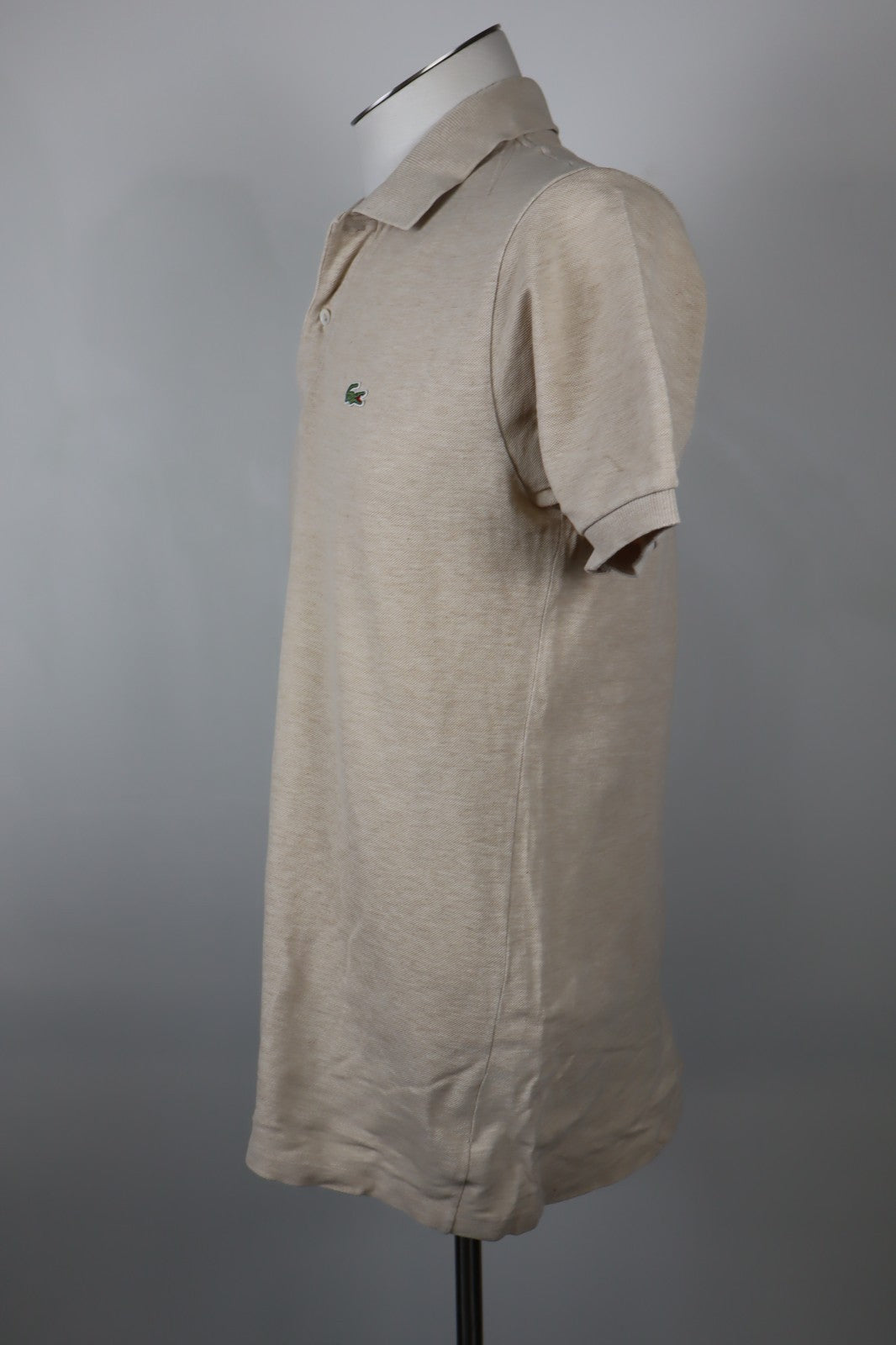 LACOSTE POLO MAGLIA UOMO COTONE TG. 5 MAN COTTON T-SHIRT CASUAL VINTAGE LOGO