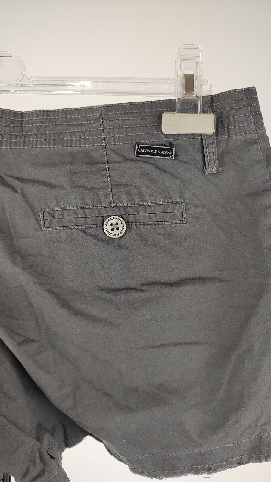 CALVIN KLEIN PANTALONCINO DENIM JEANS DONNA W31 WOMAN VINTAGE SHORTS