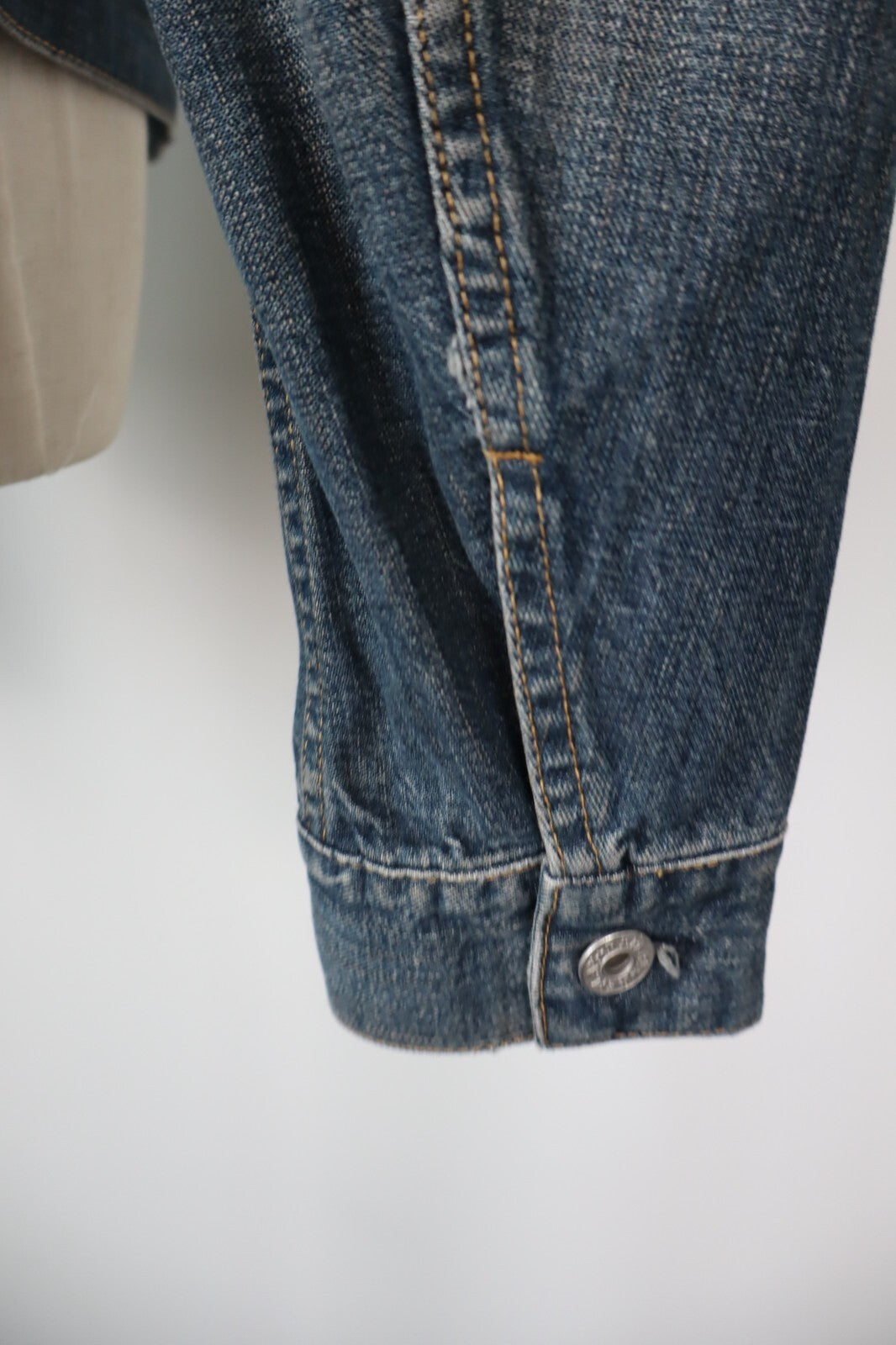 REPLAY GIUBBINO JEANS DENIM DONNA Tg L WOMEN CASUAL VINTAGE JACKET COTONE