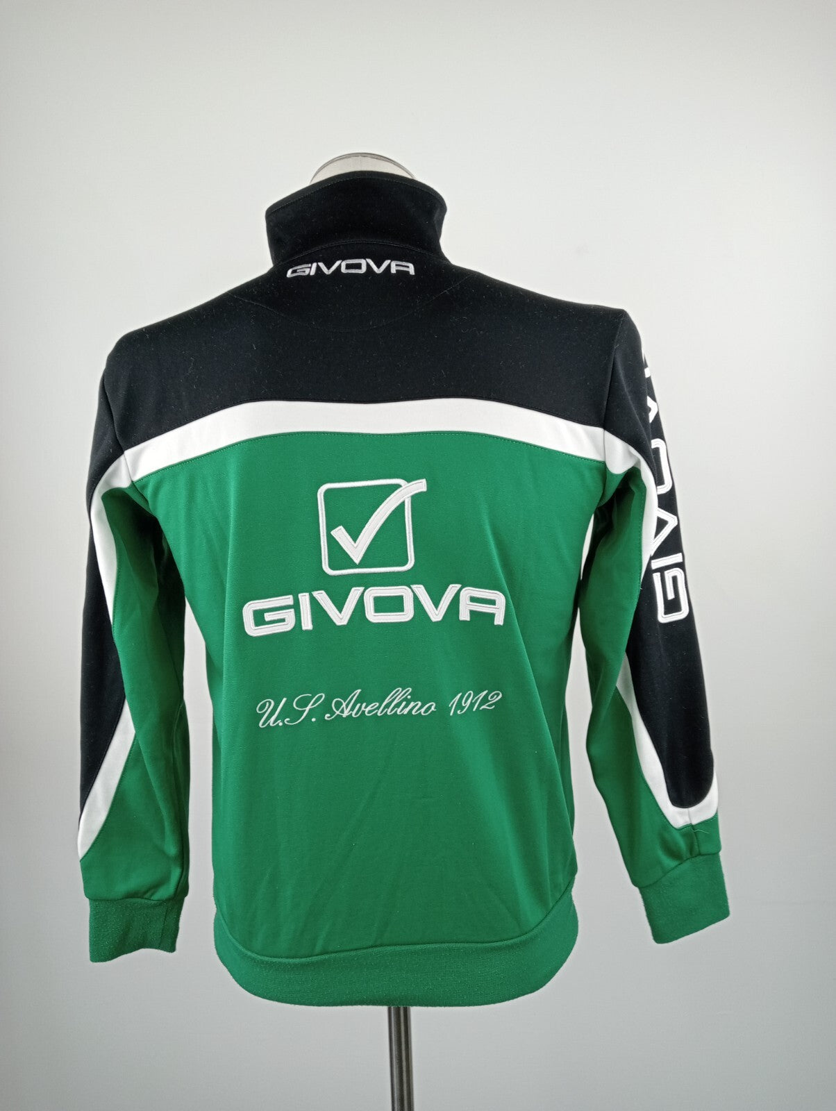GIVOVA AVELLINO GIACCA SPORT CALCIO UOMO Tg XS MAN VINTAGE JACKET SOCCER