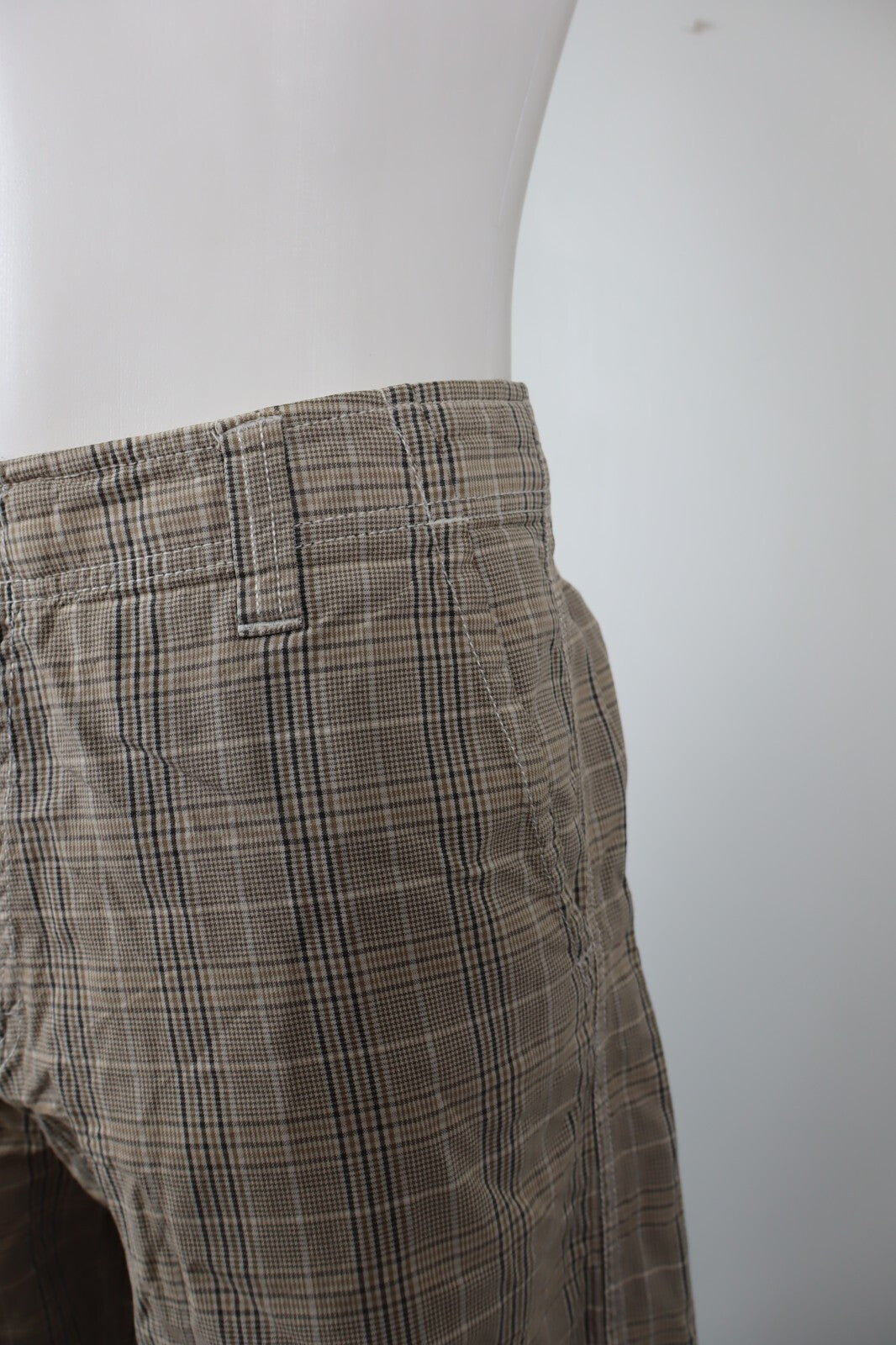 TIMBERLAND BERMUDA PANTALONE SHORTS UOMO TG 34 MAN VINTAGE CASUAL PANTS COTONE