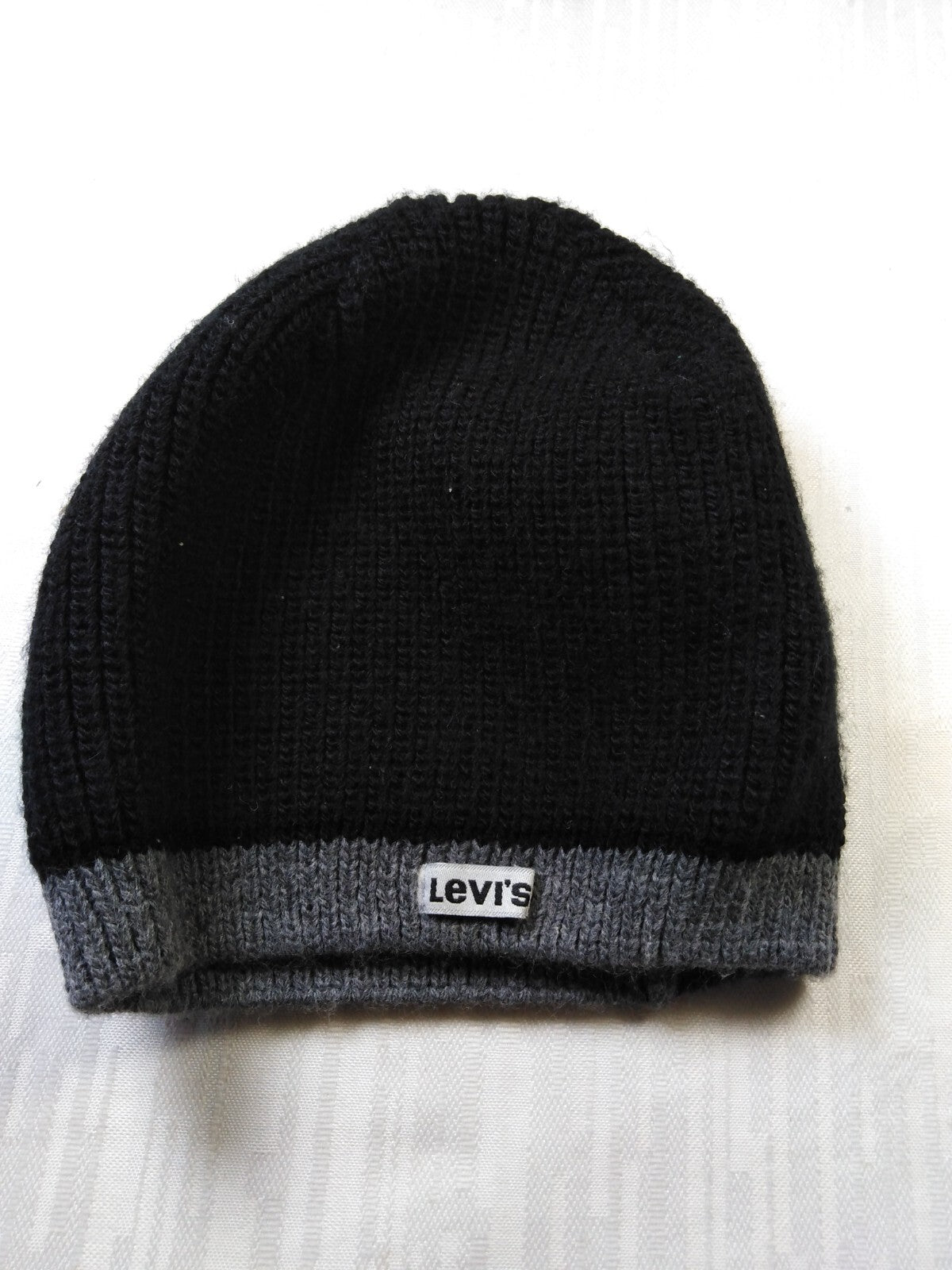 LEVI'S CAPPELLO BERRETTO BEANIEE DONNA UNISEX UOMO TG L / XL HAT VINTAGE