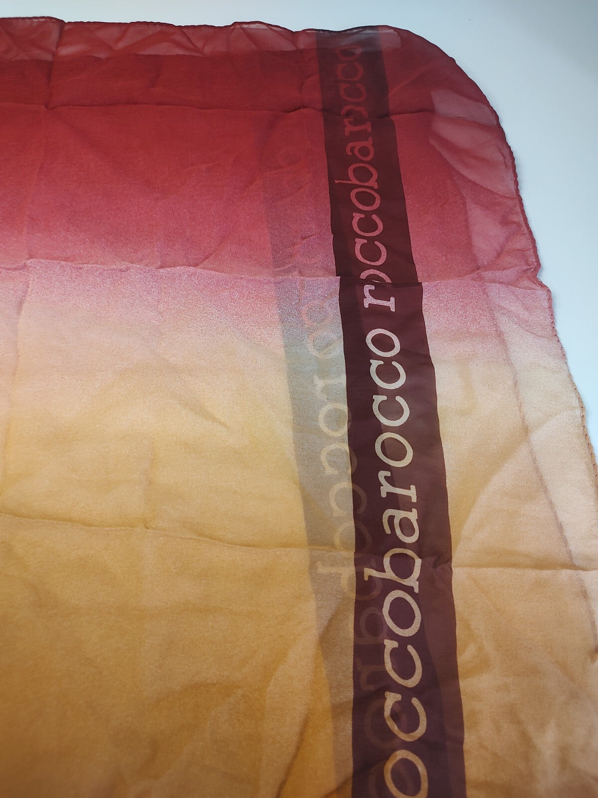 ROCCOBAROCCO FOULARD SCARVES SCARF RECTANGLE 100% SETA MADE IN ITALY