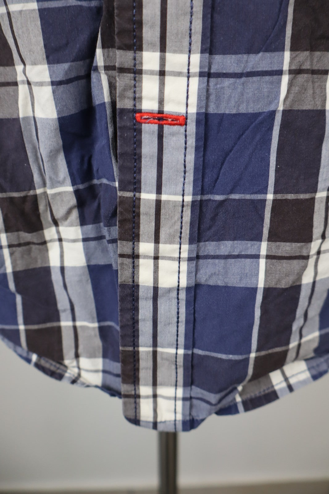 TOMMY HILFIGER CAMICIA UOMO COTONE TG. L MAN CASUAL VINTAGE SHIRT MANICA LUNGA