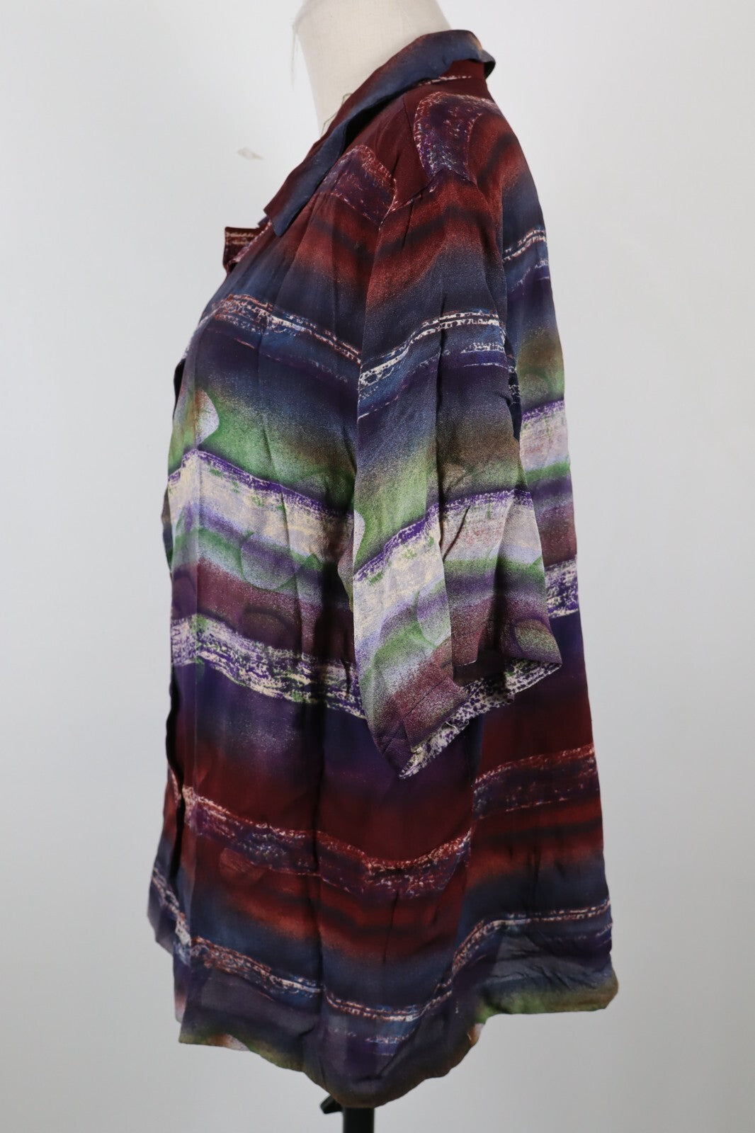 PIERRE CARDIN CREATION PARIS CAMICIA  DONNA TG. XL WOMAN SHIRT CASUAL VINTAGE