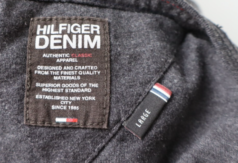 TOMMY HILFIGER DENIM MAGLIA DONNA TG L WOMAN CASUAL VINTAGE TOP T-SHIRT COTONE