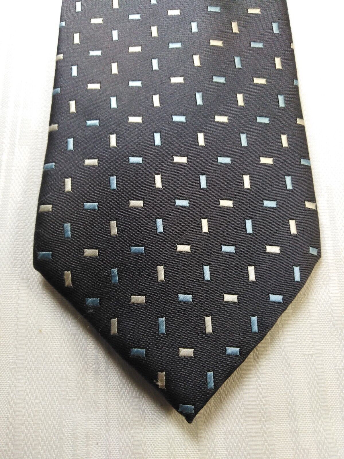 ANTONIO BASILE  SILK TIE SETA CRAVATTA NECKTIE ITALY SELF TIPPED