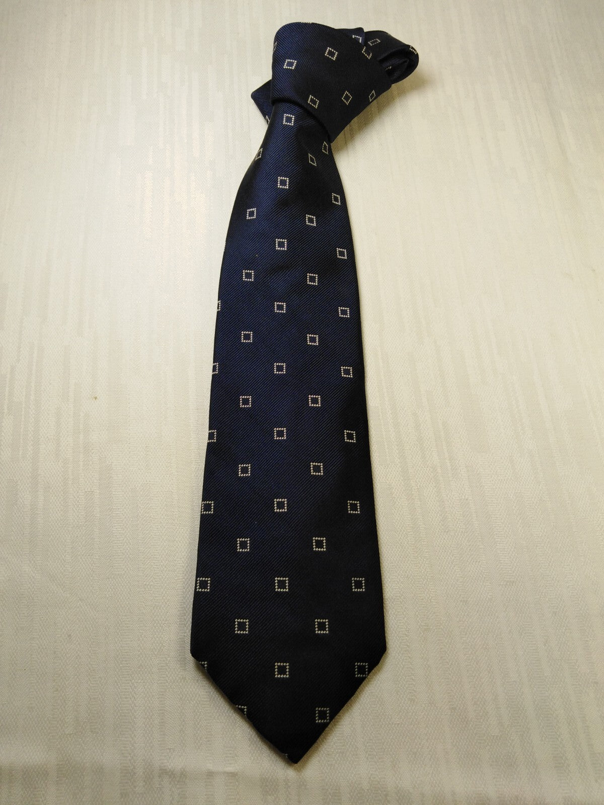 LES COPAINS 100% SILK TIE SETA CRAVATTA NECKTIE MADE IN ITALY CLASSIC