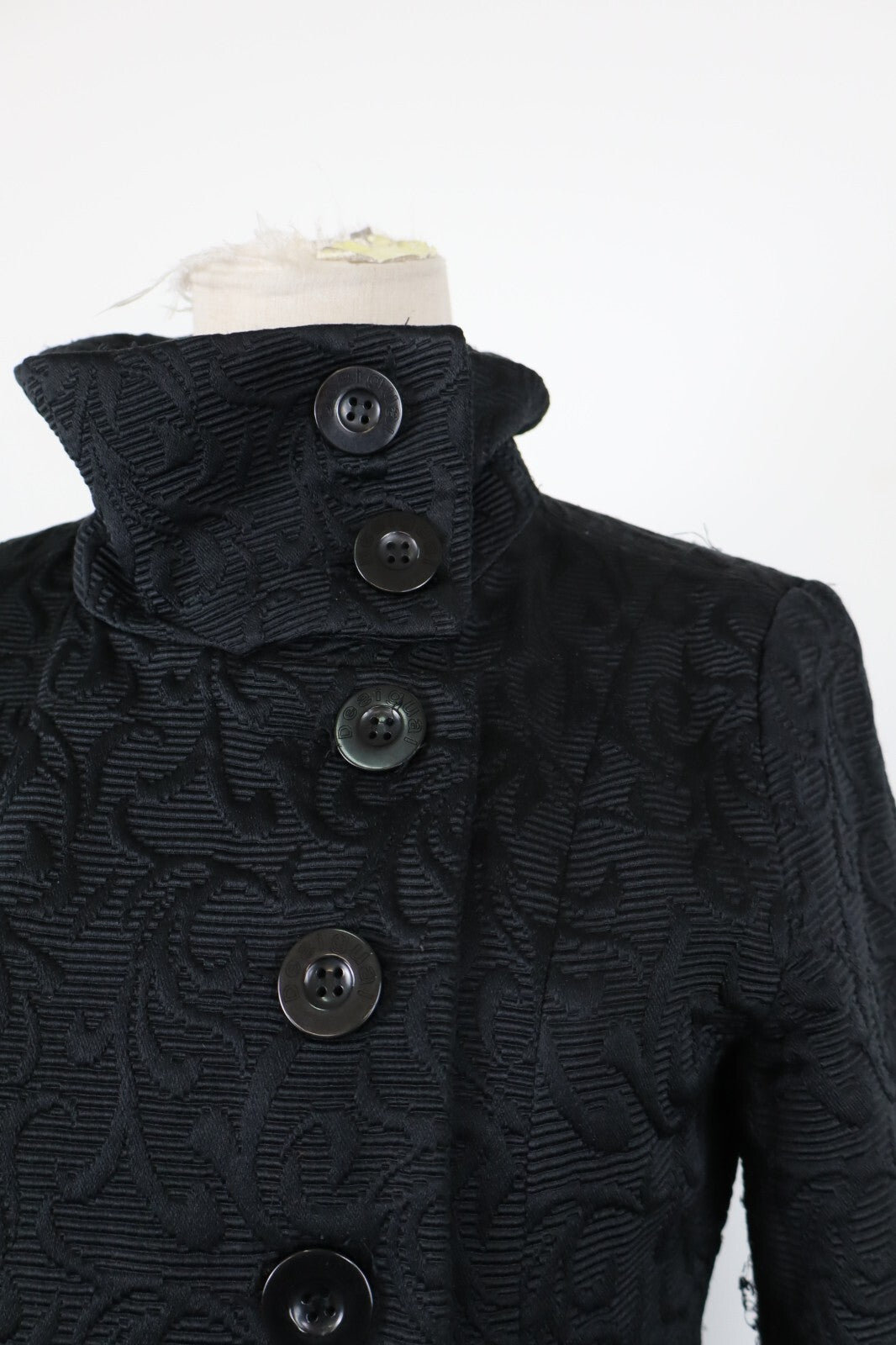 DESIGUAL CAPPOTTO DONNA COAT Tg 40 WOMEN VINTAGE CASUAL JACKET