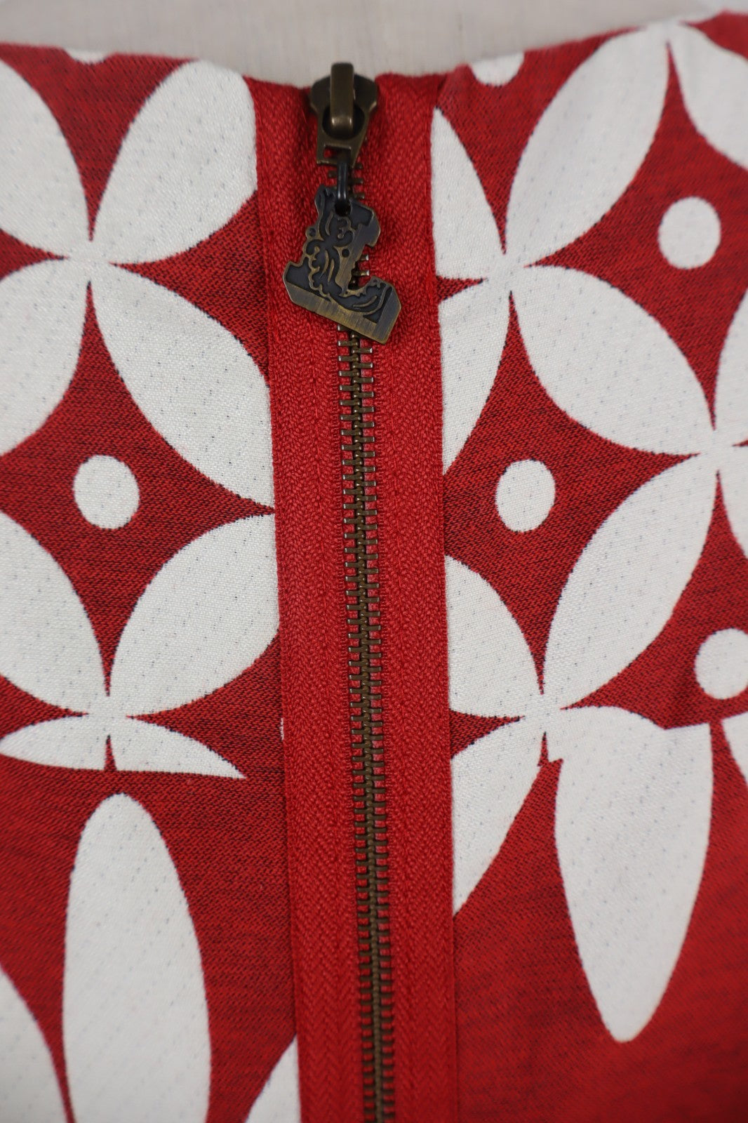 DESIGUAL VESTITO DONNA TG. 40 WOMAN CASUAL VINTAGE DRESS ABITO CERNIERA LOGO