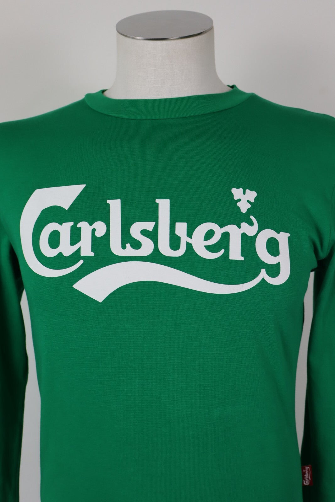 CARLSBERG FELPA MAGLIA UOMO Tg S  MAN CASUAL VINTAGE SWEATSHIRT COTONE