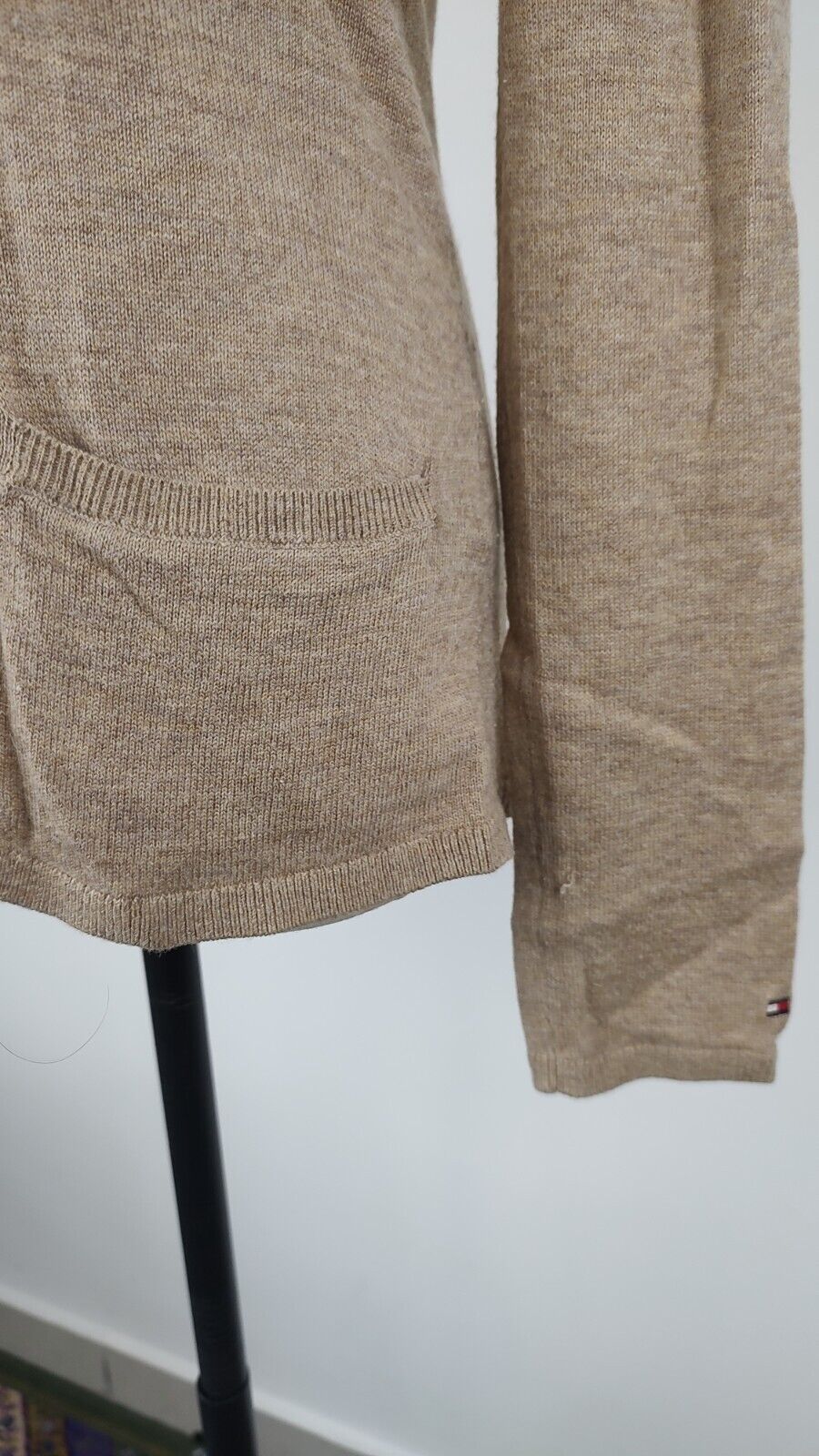 TOMMY HILFIGER MAGLIONE CARDIGAN LANA COTONE DONNA Tg. XS WOMAN CASUAL SWEATER