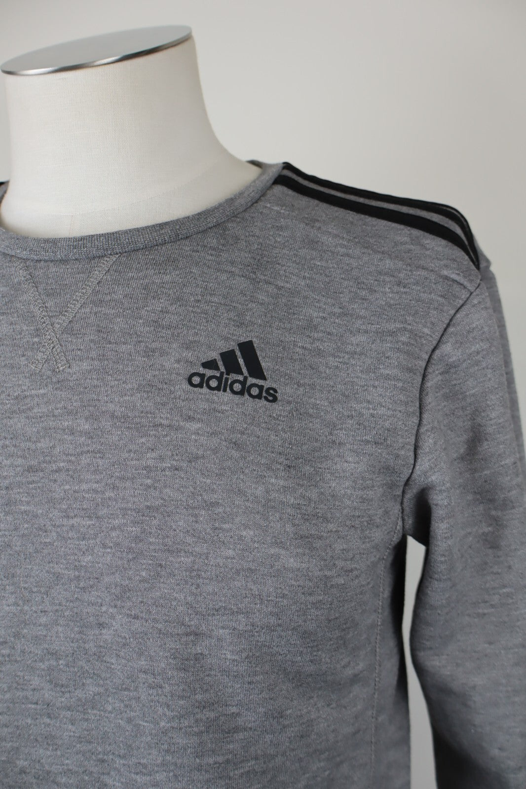 ADIDAS FELPA MAGLIA COTONE UOMO Tg S MAN COTTON JACKET SWEATSHIRT VINTAGE CASUAL