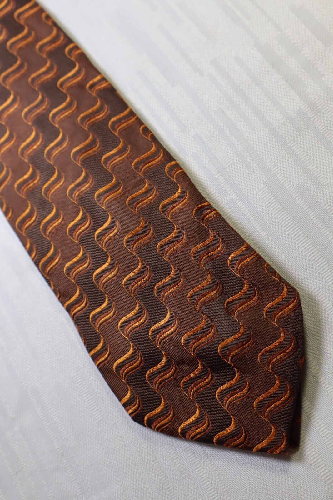 TINO COSMA 100% SILK TIE SETA CRAVATTA NECKTIE MADE ITALY UOMO