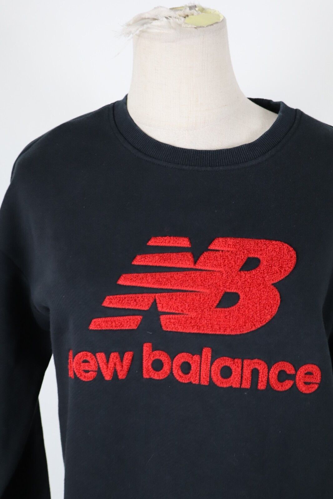 NEW BALANCE FELPA DONNA Tg M WOMAN CASUAL VINTAGE SPORT SWEATSHIRT