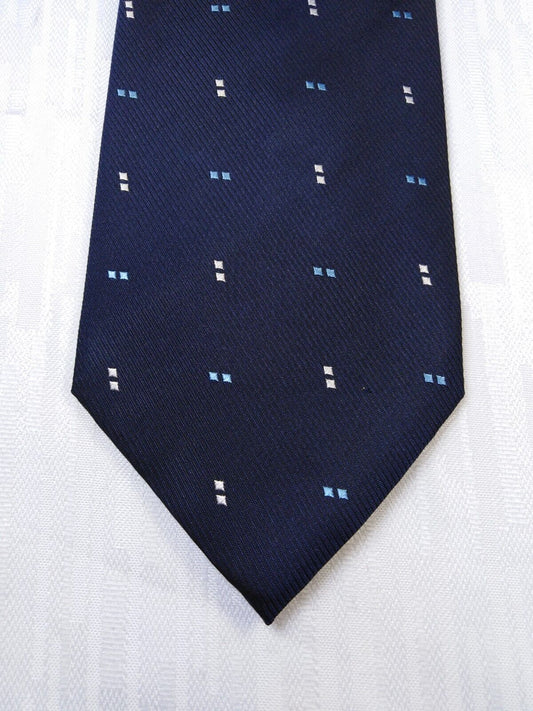 ONLY TIES 100% SETA SILK TIE CRAVATTA NECKTIE ITALY VINTAGE CLASSIC
