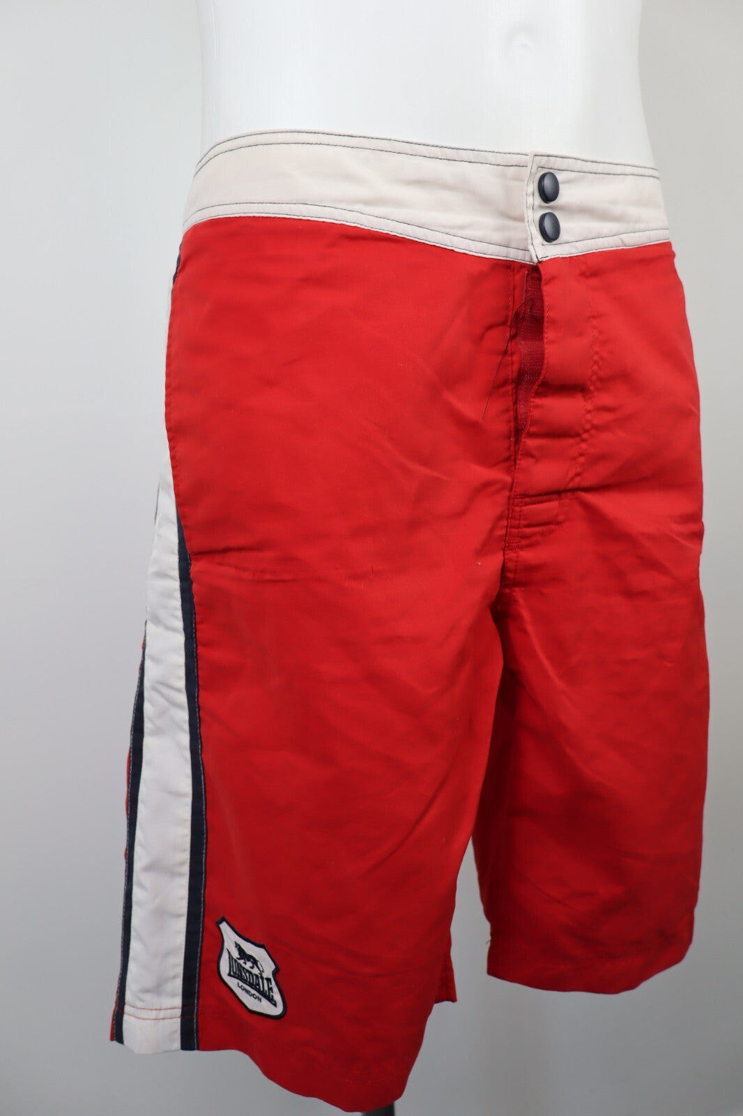 LONSDALE COSTUME PANTALONCINO MARE UOMO TG L MEN SWIMSUIT VINTAGE CASUAL