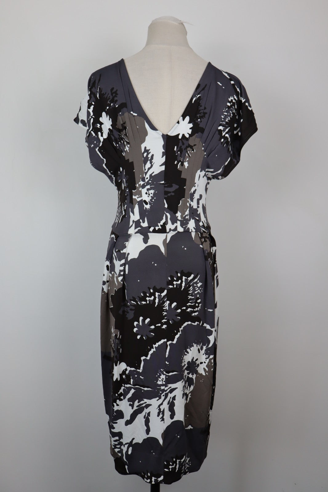 SIMONA BARBIERI TWINSET VESTITO DONNA TG. M WOMAN CASUAL VINTAGE DRESS VISCOSA