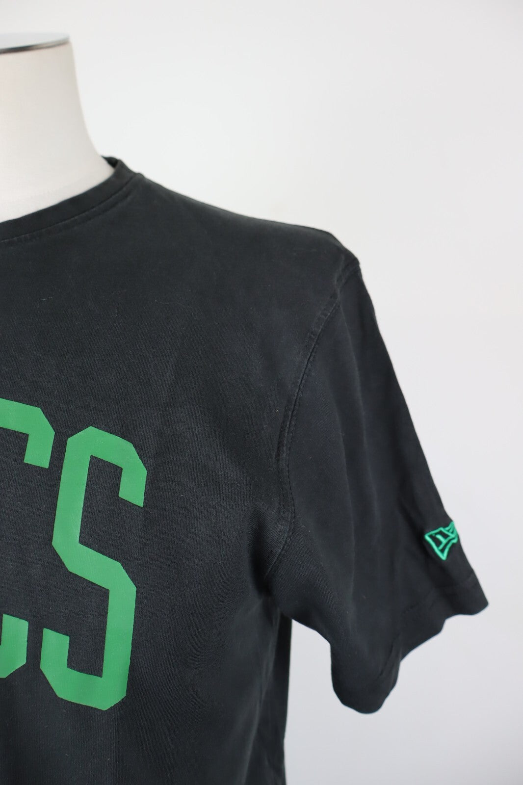 NEW ERA BOSTON CELTICS MAGLIA UOMO TG M MAN T-SHIRT CASUAL VINTAGE COTONE COTTON