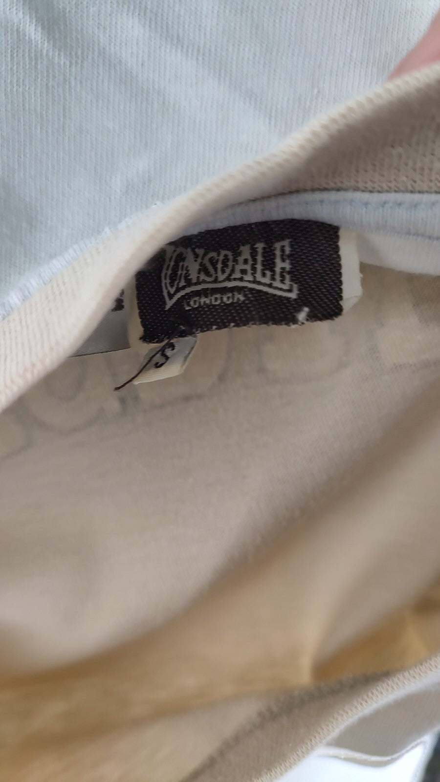 LONSDALE MAGLIA COTONE UOMO TG. S MAN T- SHIRT CASUAL VINTAGE