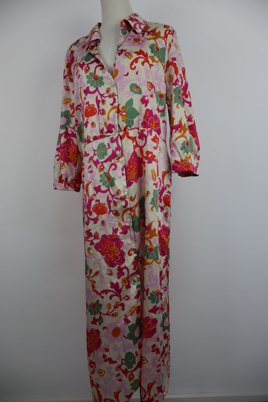 EMME MARELLA VESTITO ABITO DONNA TG. 50 WOMAN CASUAL VINTAGE DRESS CON TAG