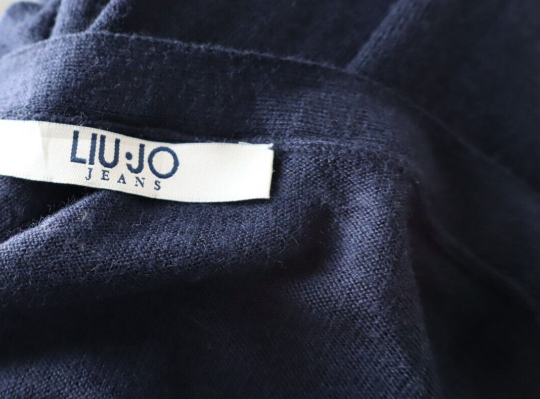 LIU JO JEANS VESTITO DONNA TG 42 WOMAN CASUAL VINTAGE DRESS ABITO LANA WOOL