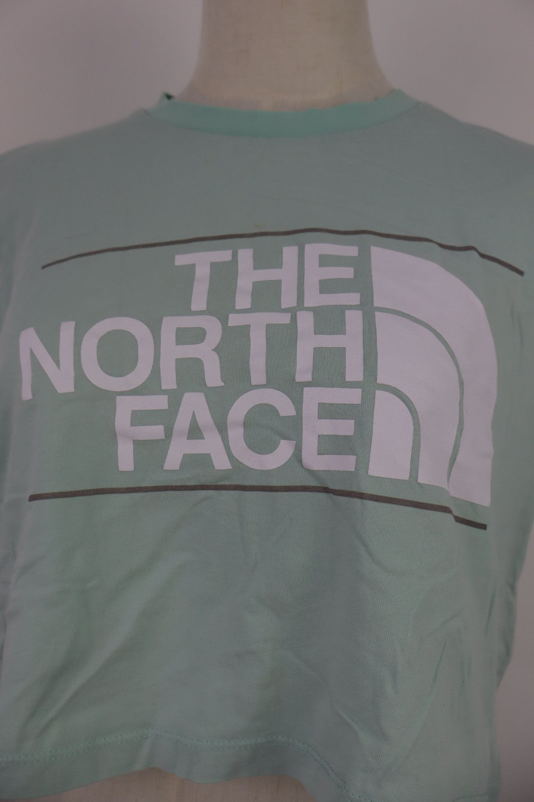 THE NORTH FACE MAGLIA DONNA TG. M WOMAN CASUAL VINTAGE T-SHIRT TOP COTONE LOGO