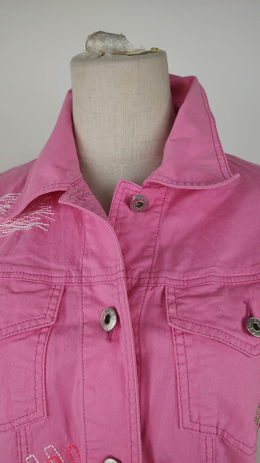 BLU BYBLOS GIUBBINO GIACCA  DONNA Tg. 42 WOMAN CASUAL JACKET VINTAGE