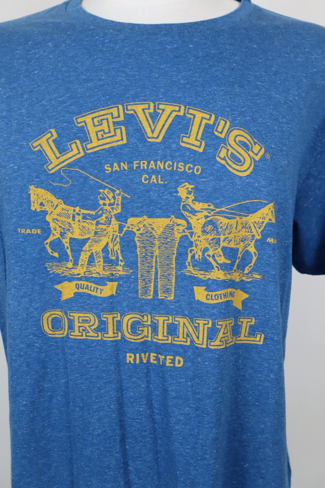 LEVI'S MAGLIA UOMO TG XL MAN T-SHIRT CASUAL VINTAGE COTONE COTTON LOGO