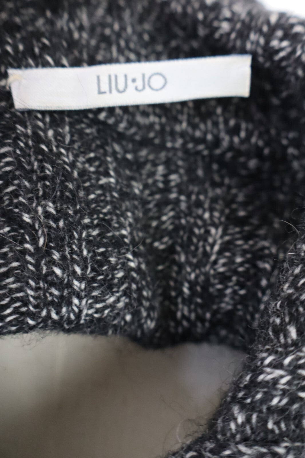 LIU JO MILANO MAGLIONE CARDIGAN DONNA TG L WOMAN SWEATER VINTAGE MOHAIR ANGORA