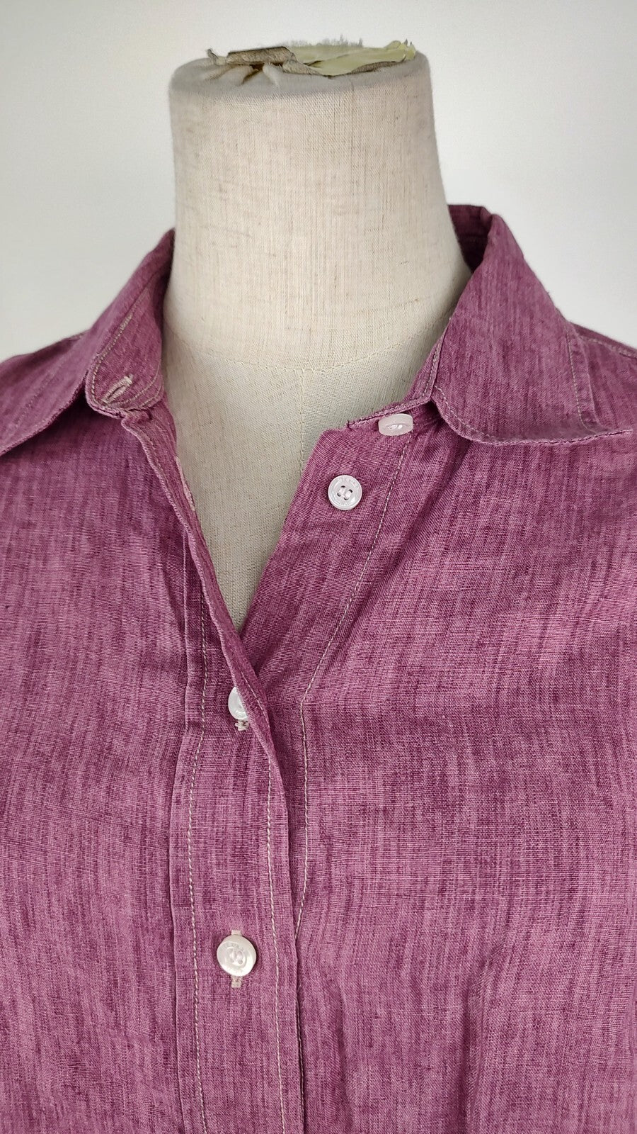 BLAUER CAMICIA DONNA TG. L WOMAN SHIRT CASUAL VINTAGE LINO