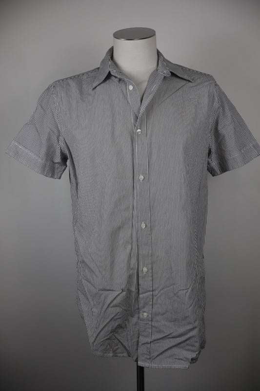 DIESEL CAMICIA UOMO TG. XL MAN CASUAL VINTAGE SHIRT COTONE MANICA CORTA LOGO