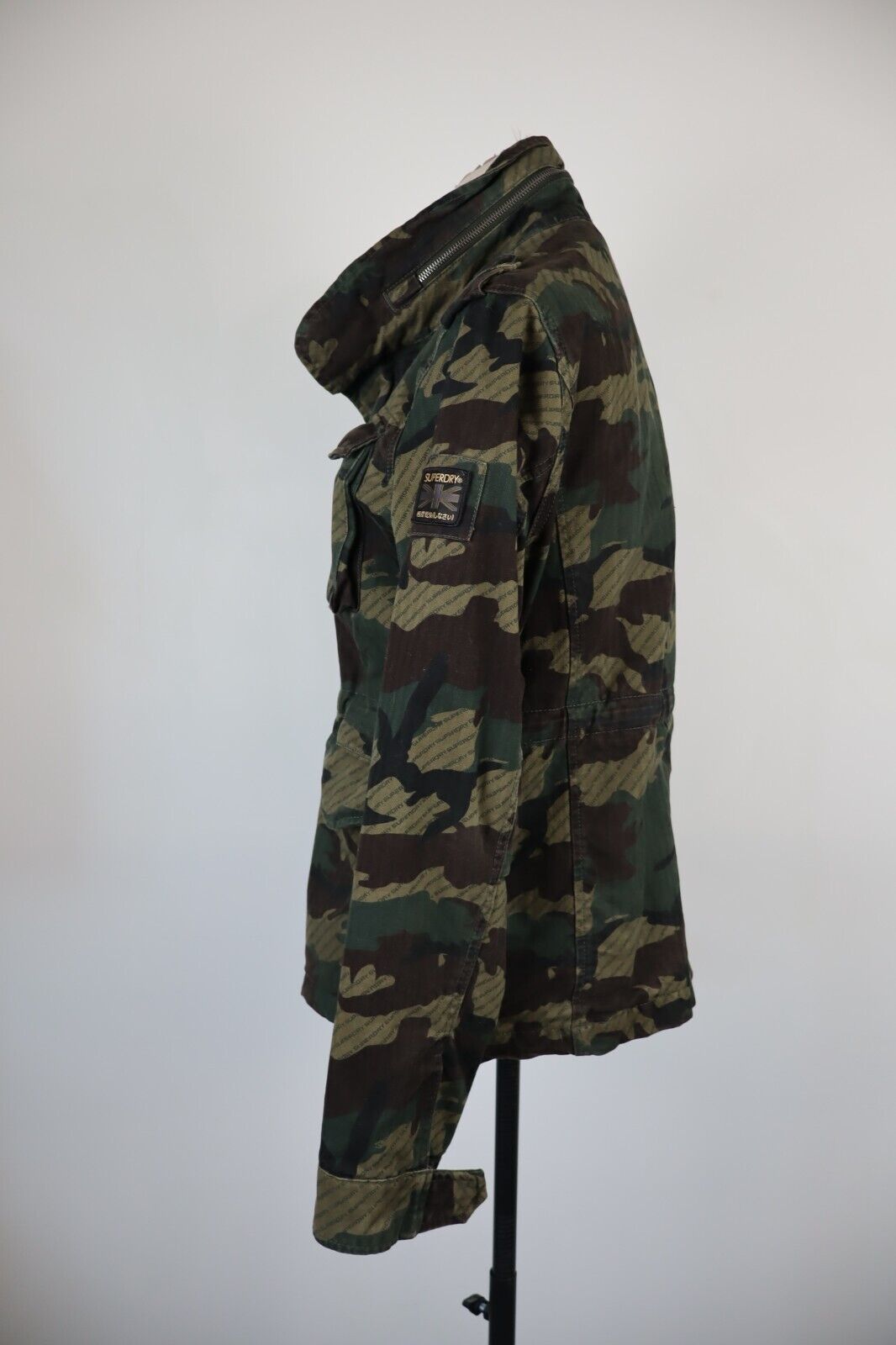 SUPERDRY GIUBBINO GIACCA DONNA TG 40 WOMAN JACKET CASUAL VINTAGE COTONE