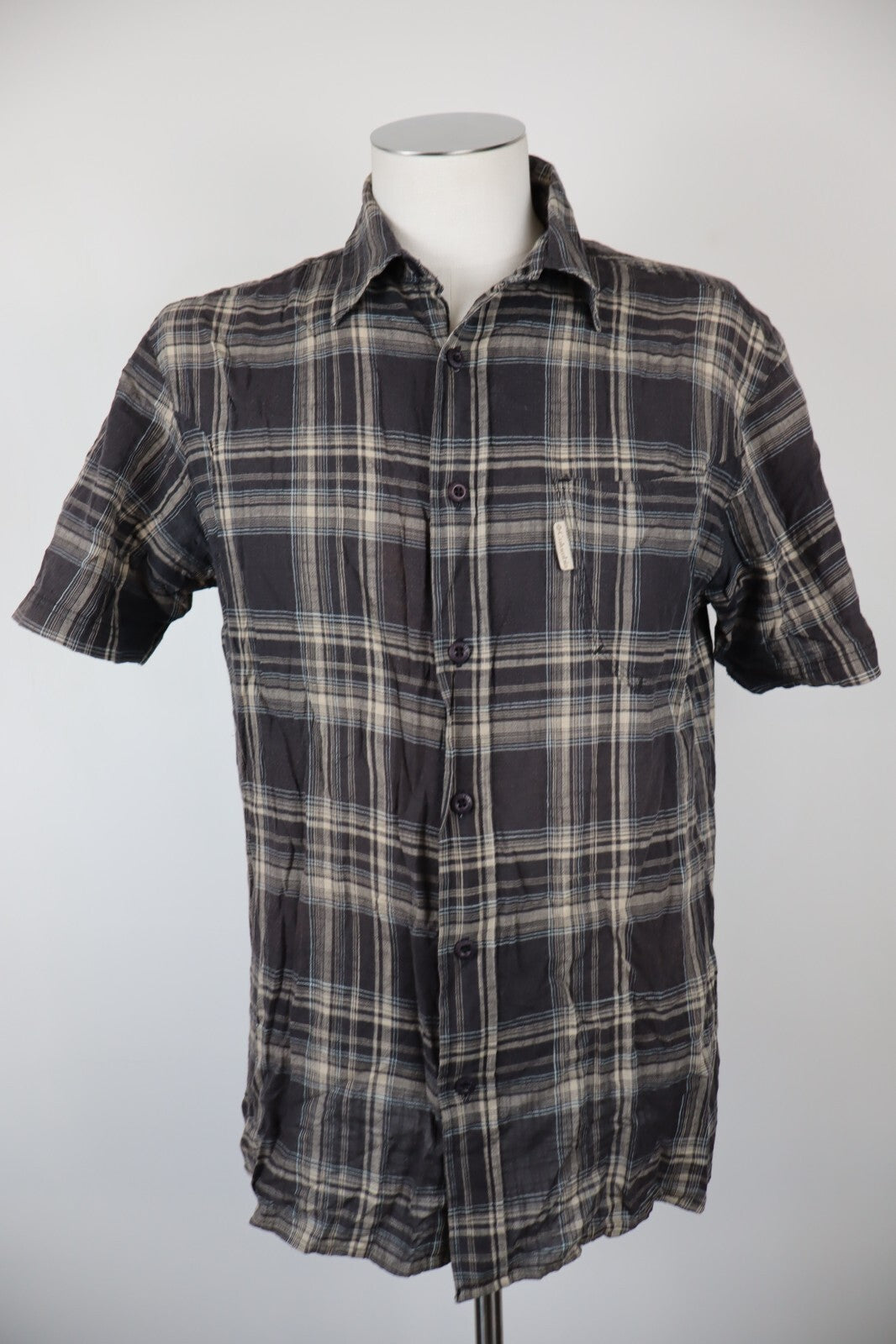 COLUMBIA CAMICIA UOMO COTONE TG. L MAN CASUAL VINTAGE COTTON SHIRT