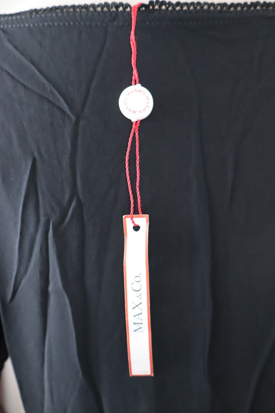 MAX & CO  TRENDS VESTITO DONNA TG. 46 WOMAN CASUAL VINTAGE DRESS MERLETTO LACES