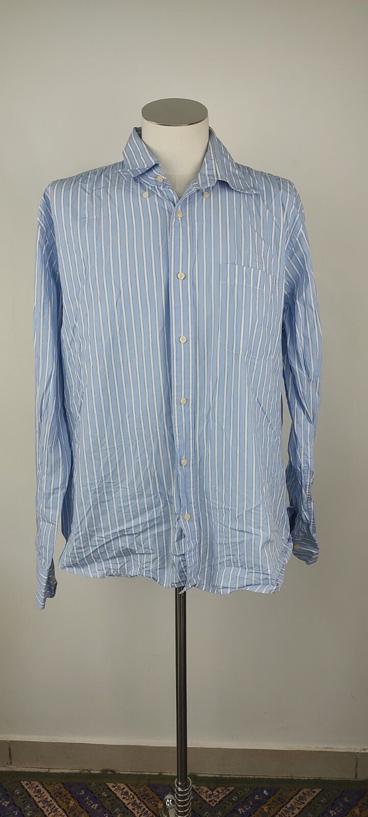 BEST COMPANY CAMICIA UOMO COTONE TG. 2XL MAN CASUAL VINTAGE COTTON SHIRT