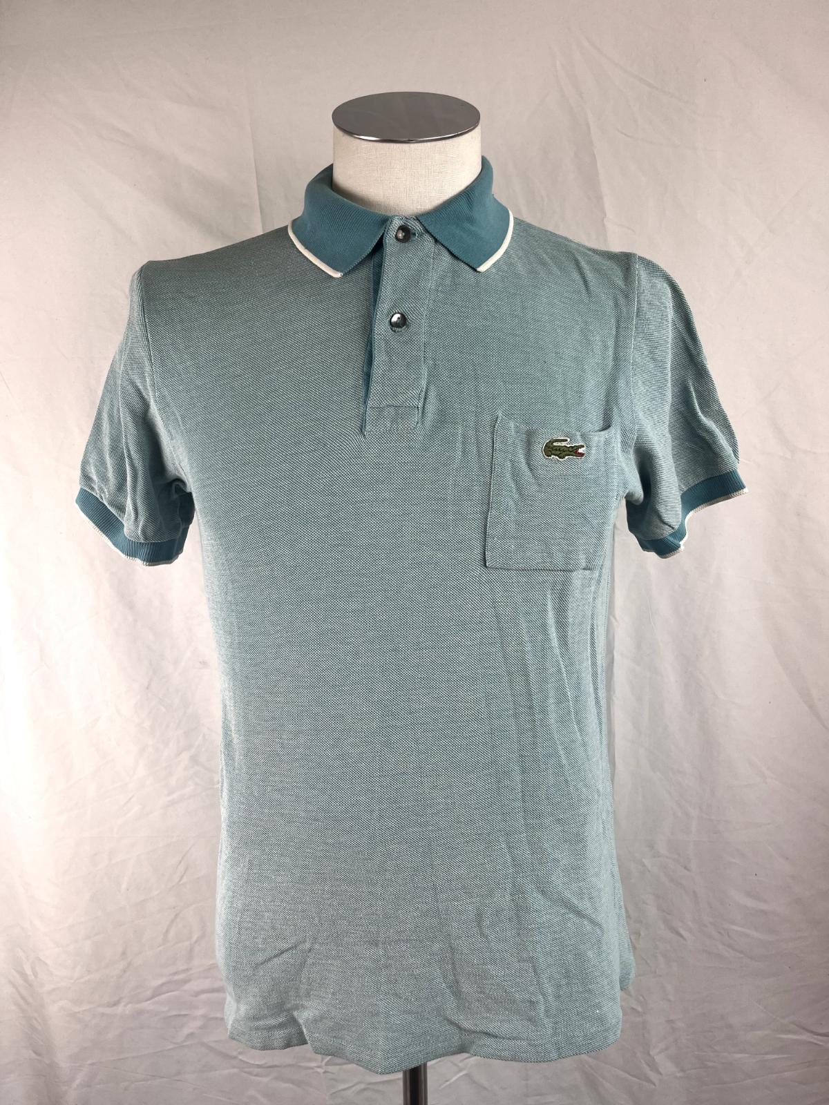 LACOSTE POLO MAGLIA UOMO COTONE TG. 4 MAN COTTON SHIRT CASUAL VINTAGE