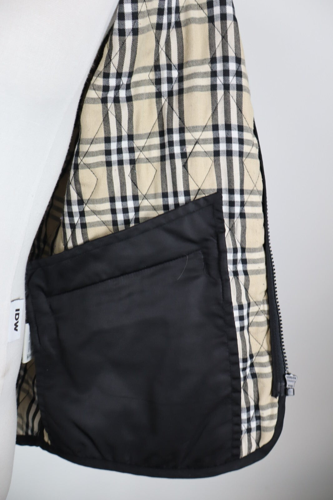 BEST COMPANY GIUBBINO SMANICATO GILET UOMO TG 42 MAN CASUAL VINTAGE JACKET