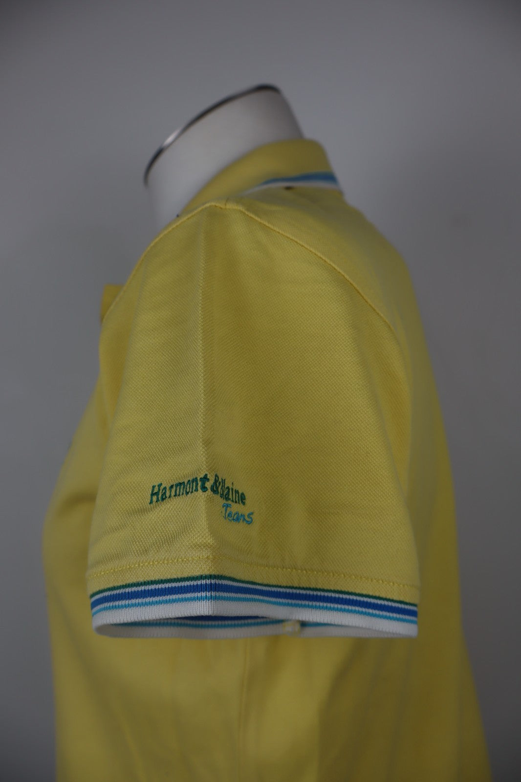 HARMONT & BLAINE POLO MAGLIA UOMO COTONE TG. M MAN COTTON T-SHIRT VINTAGE LOGO