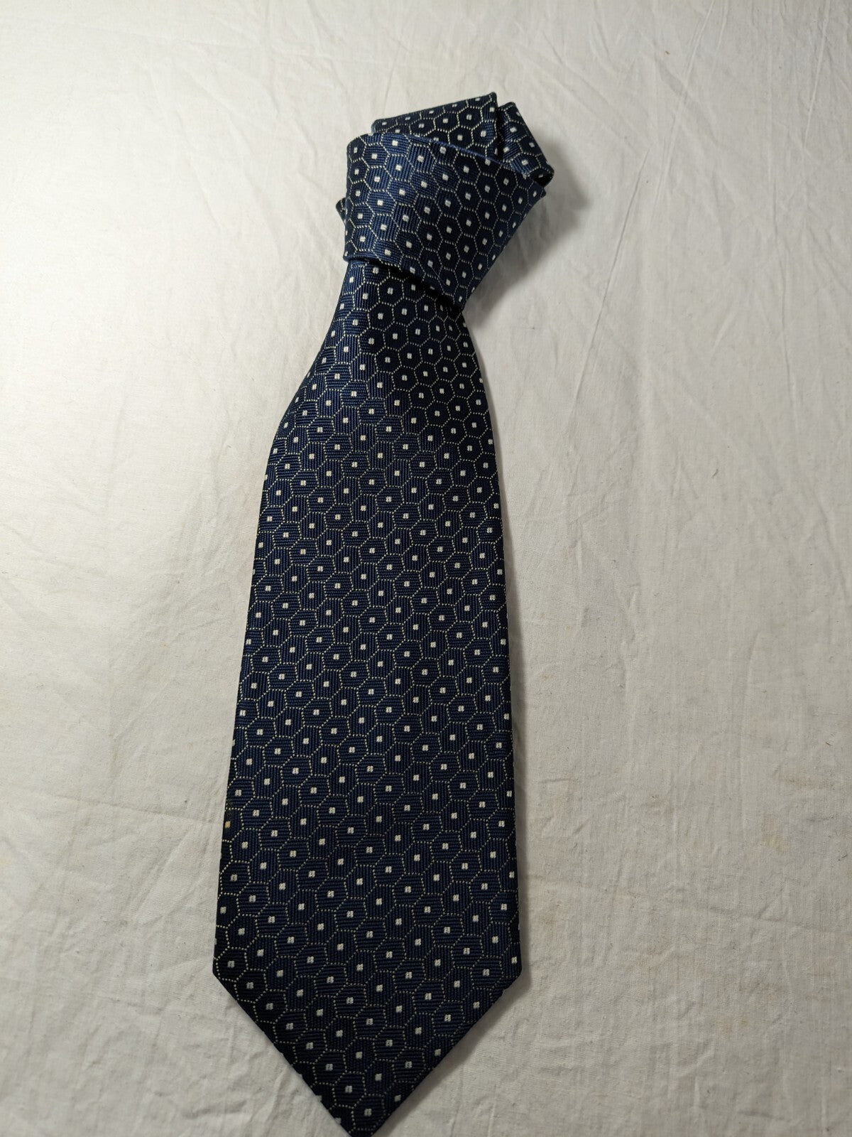 NINO SALZANO 100%  SILK TIE SETA CRAVATTA NECKTIE MADE IN ITALY