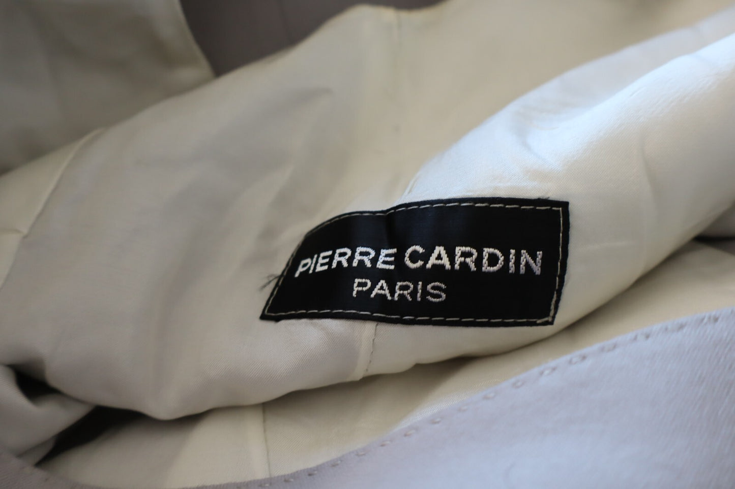 PIERRE CARDIN GILET SMANICATO GIACCA LANA WOOL UOMO TG 44 MAN JACKET VINTAGE