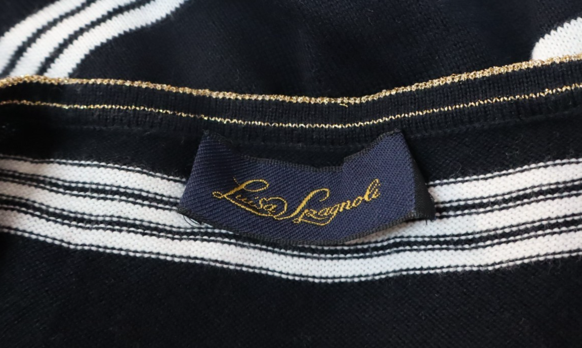 LUISA SPAGNOLI CANOTTA MAGLIA DONNA TG. M WOMAN T-SHIRT CASUAL VINTAGE COTONE