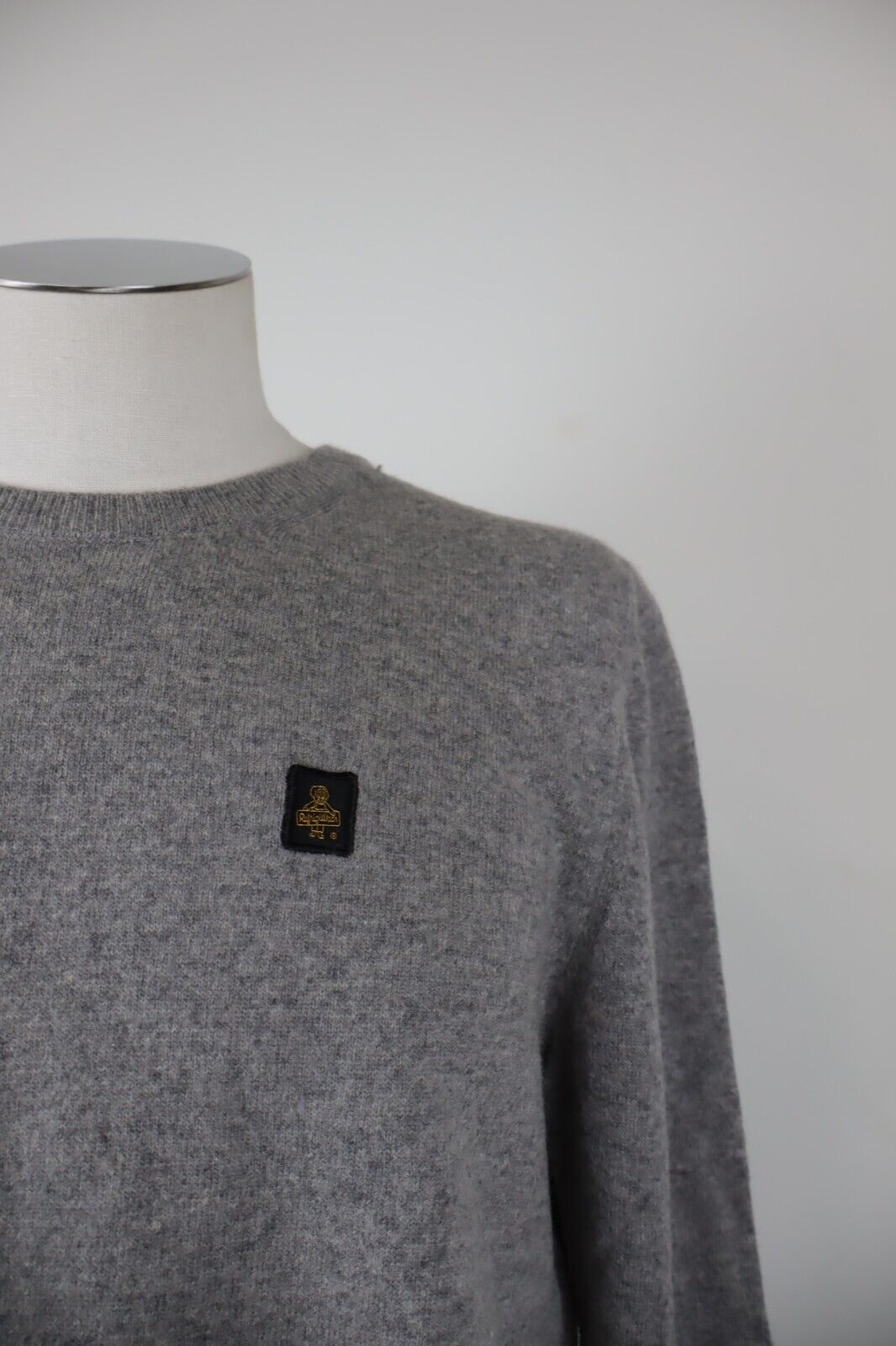 REFRIGIWEAR MAGLIONE LANA WOOL VINTAGE UOMO Tg. L MAN SWEATER CASUAL