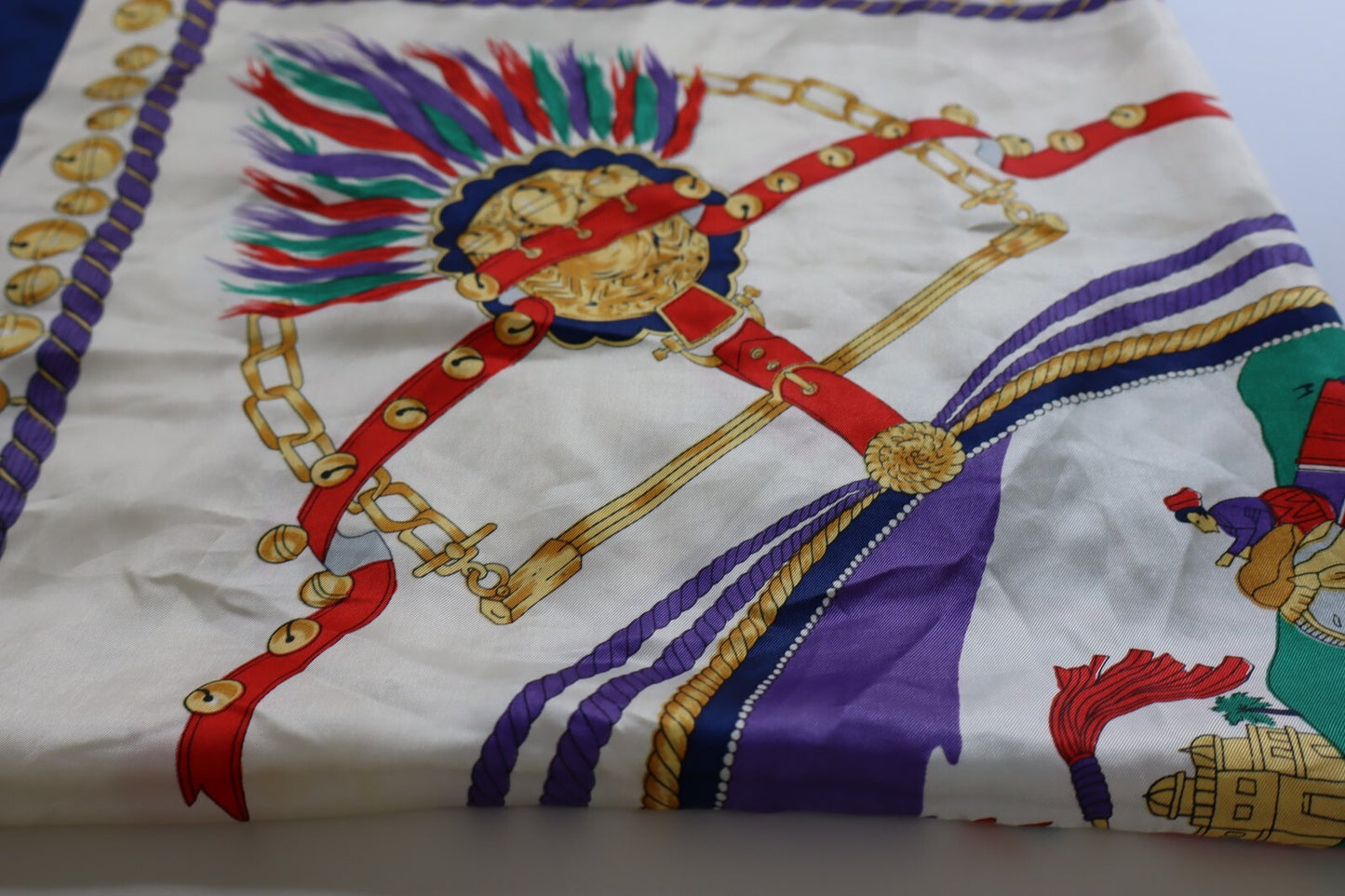 FOULARD 100% SILK SETA SCARVES SCIARPA SCARF SQUARE MADE ITALY