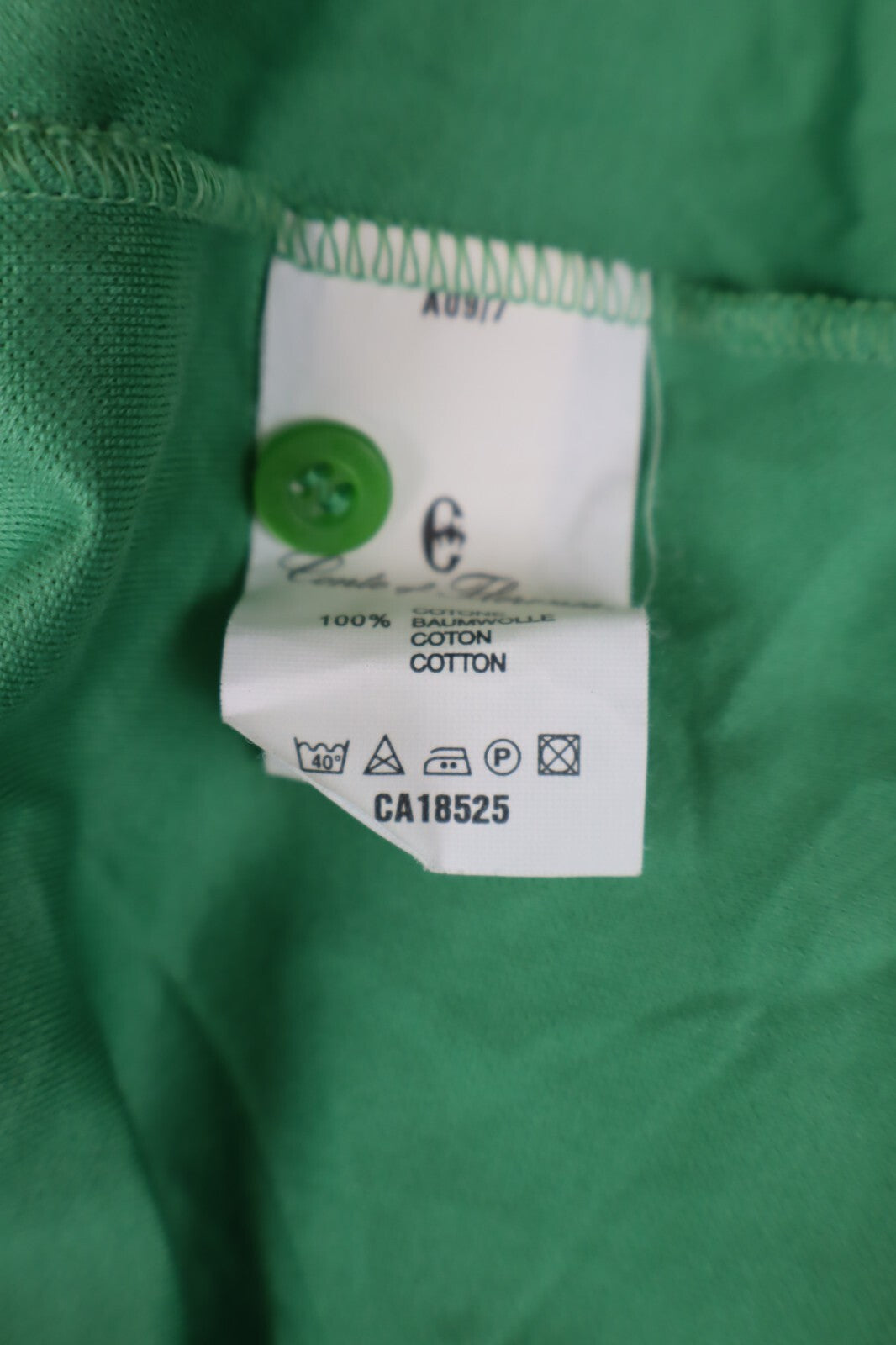 CONTE OF FLORENCE MAGLIA POLO UOMO TG. 56 MAN COTONE SHIRT CASUAL VINTAGE COTONE