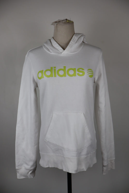 ADIDAS FELPA CAPPUCCIO DONNA Tg 44 WOMEN CASUAL VINTAGE SPORT SWEATSHIRT