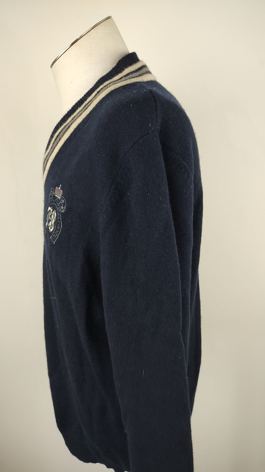 HENRY COTTON'S MAGLIONE LANA VINTAGE UOMO Tg. XXXL SWEATER MAN CASUAL